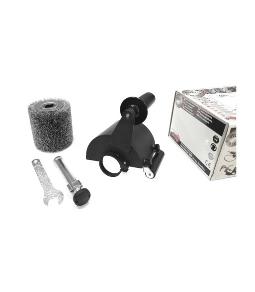 Przystawka GS15-05 GLOB SYSTEM do szczotkowania powierzchni płaskich drewnianych i stalowych z rolką prowadzącą fi 44mm