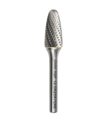 RBF 12,0x25x70x6mm PILNIK OBROTOWY HM  OSTROŁUKOWY zaokr.