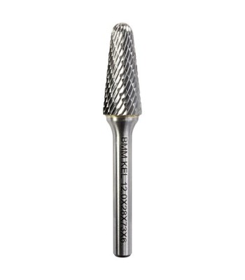 KEL 10,0x25x70x6mm PILNIK OBROTOWY HM  STOŻKOWY zaokr.