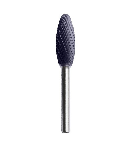 PŁOMIEŃ 12,0x32x77x6mm PILNIK OBROTOWY HM + powłoka