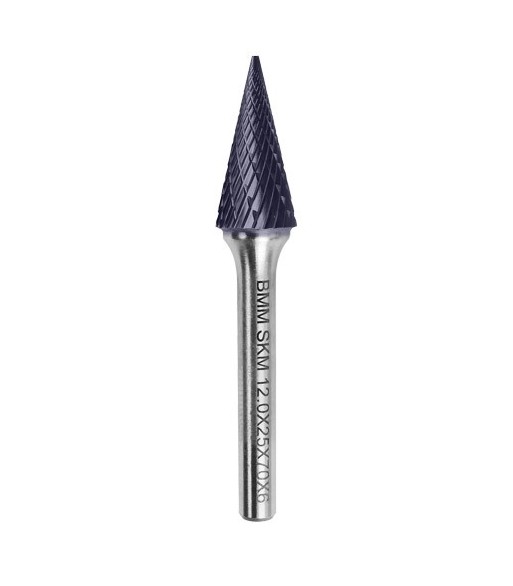 SKM 10,0x20x65x6mm PILNIK OBROTOWY HM  STOŻKOWY + powłoka