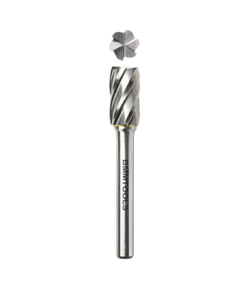 ZYB 10,0x20x65x6mm  PILNIK OBROTOWY HM  WALEC uz.czołowe ALU