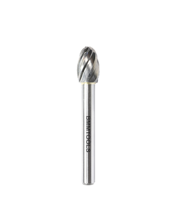 TRE 8,0x13x58x6mm  PILNIK OBROTOWY OWALNY HM ALU