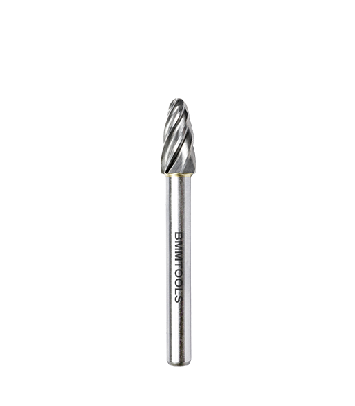 RBF 12,0x25x70x6mm  PILNIK OBROTOWY HM  OSTROŁUKOWY zaokr. ALU