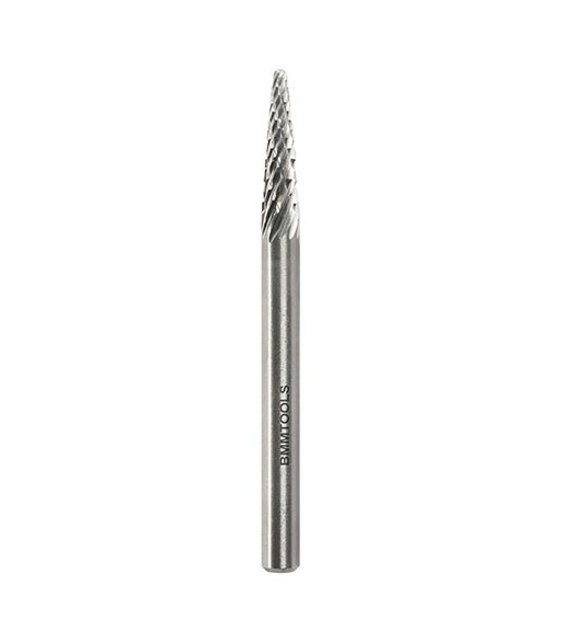KEL 3,0x13x38x3mm PILNIK OBROTOWY HM MONOLIT  STOŻKOWY zaokr.