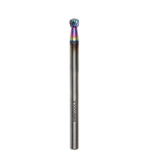 KUD 3,0x3x38x3mm PILNIK OBROTOWY HM MONOLIT  KULISTY + powłoka 1100C