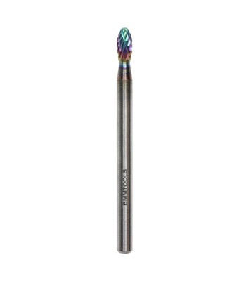 PŁOMIEŃ 3,0x6x38x3mm PILNIK OBROTOWY HM MONOLIT + powłoka 1100C