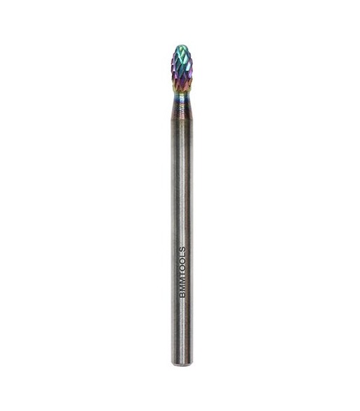 PŁOMIEŃ 3,0x6x38x3mm PILNIK OBROTOWY HM MONOLIT + powłoka 1100C