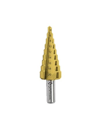 Wiertło wielostopniowe  4-20 mm x 9 HSS TiN