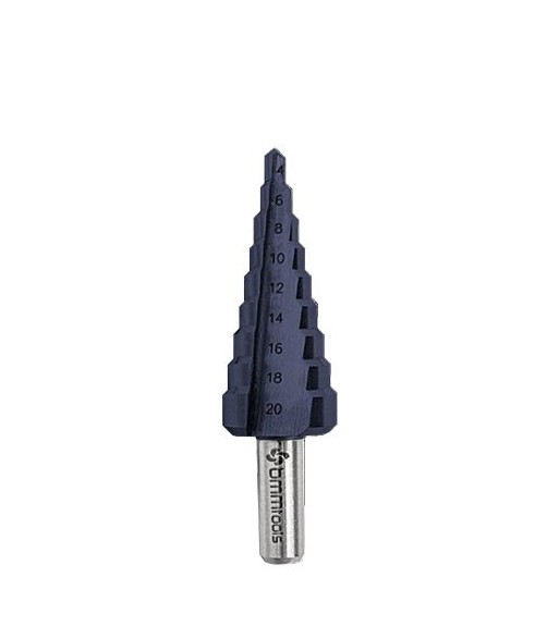 Wiertło wielostopniowe  4-20 mm x 9 HSS TiAlN