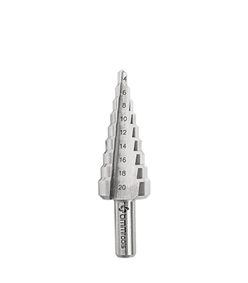 Wiertło wielostopniowe  4-20 mm x 9 HSSCo5%