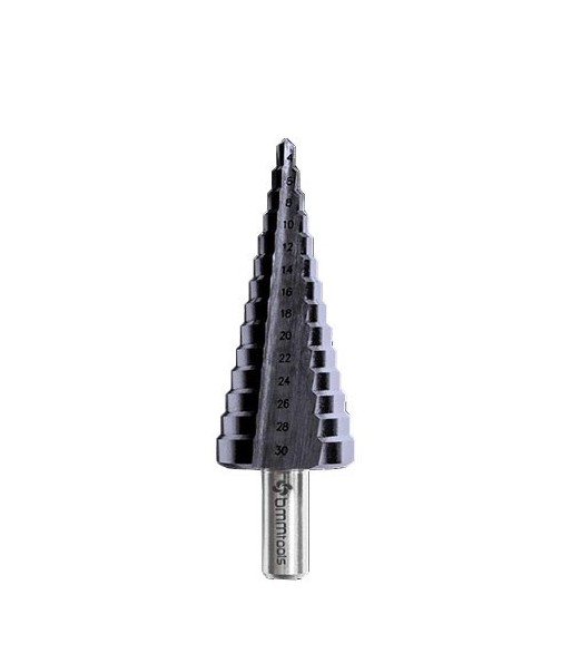 Wiertło wielostopniowe  4-30 mm x14 HSSCo5% TiAlN