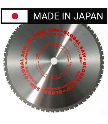 Piła tarczowa do cięcia stali GLOBAL SAW 355 x 2.4/2.0 x 25.4mm / 64z CERMET JAPAN