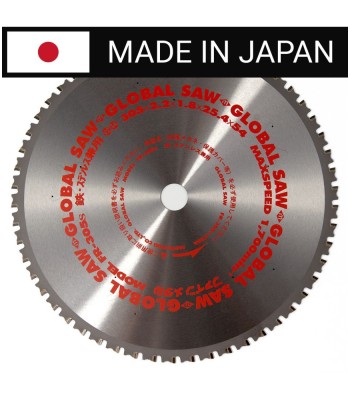 Piła tarczowa do cięcia stali GLOBAL SAW 305 x 2.2/1.8 x 25.4mm / 54z CERMET JAPAN