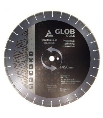 Tarcza diamentowa GLOB Beton / Beton zbrojony