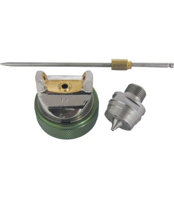 Zestaw dysz do pistoletu lakierniczego professional/vincent hvlp 1.7mm
