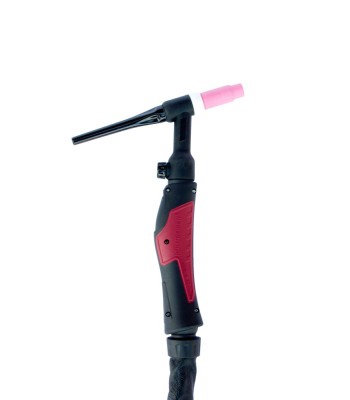 Uchwyt Spawalniczy TIG z zaworkiem KTB 17 V, 4 m, 10-25, 150 A, chł. powietrzem