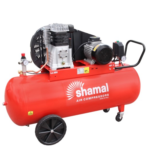 Sprężarka tłokowa kompresor shamal ct 390/150 sb38c 400v 2.2kw 10 bar