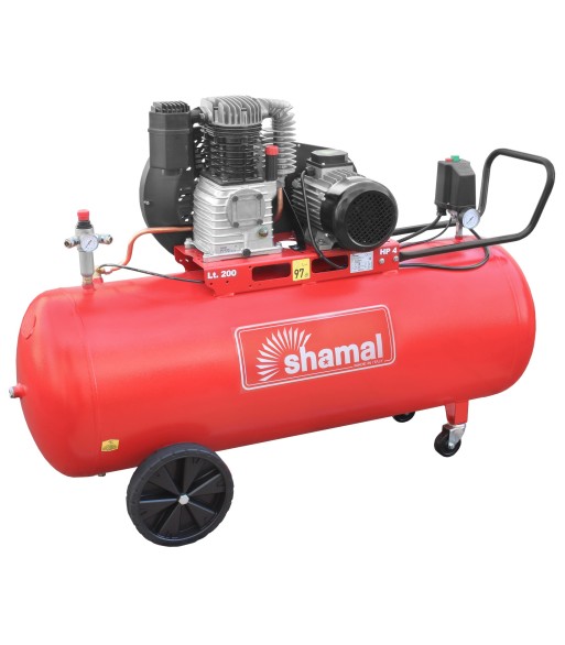 Sprężarka tłokowa kompresor shamal ct 540/200 k18c 3kw 400v 10 bar