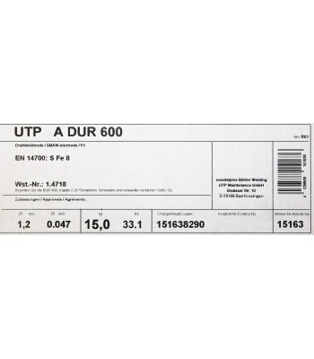Bohler mag drut spawalniczy do napawania dur 600 1.2x15kg szpula