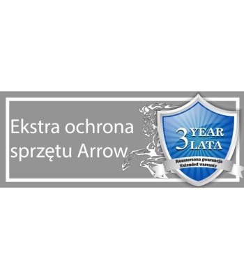 Arrow - wydłużona gwarancja - 3 lata arrow 5.5-11kw
