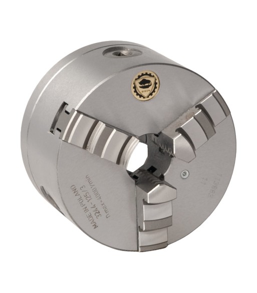 BISON Uchwyt 3-szczękowy, 200 mm A2-5" DIN 6350 - 3600 obr. - www.toolsbook.eu