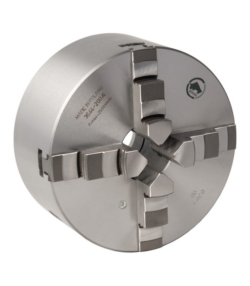BISON Uchwyt czteroszczękowy 125mm DIN 6350 - 4000 obr. - www.toolsbook.eu