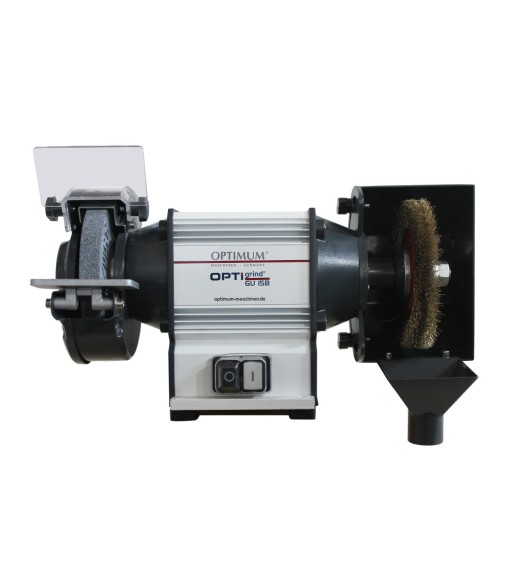 Szlifierka Optimum OPTIgrindGU15B Szlifierka kombinowana 150 mm ze szczotką / 230V - www.toolsbook.eu