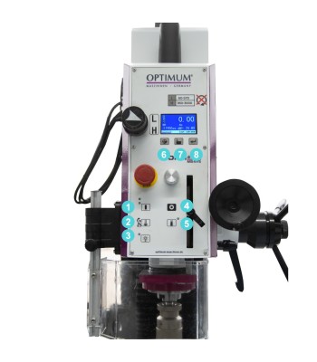 Frezarka Optimum OPTImill MB4SV / 230V/1Ph/50Hz - www.toolsbook.eu