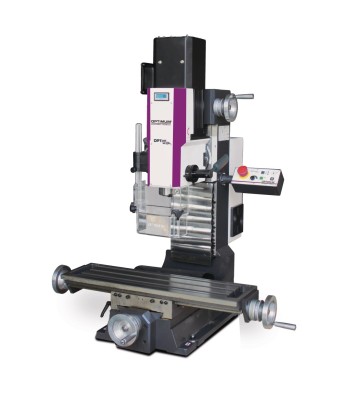 Frezarka Optimum OPTImill MH25PV / 230V/1Ph/50Hz Wiertarko-frezarka z pinolą - www.toolsbook.eu