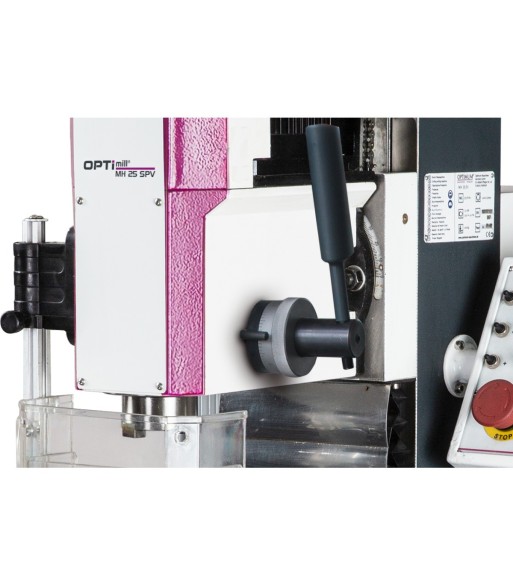 Frezarka Optimum OPTImill MH25SPV / 230V/1Ph/50Hz Wiertarko-frezarka z pinolą - www.toolsbook.eu