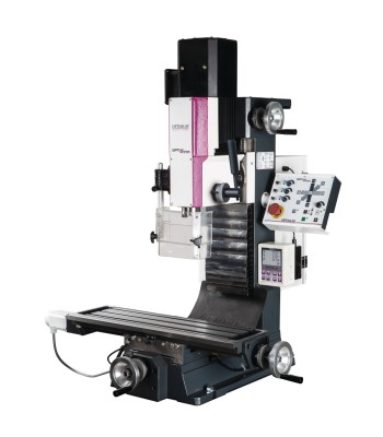 Frezarka Optimum OPTImill MH25SPV / 230V/1Ph/50Hz Wiertarko-frezarka z pinolą - www.toolsbook.eu