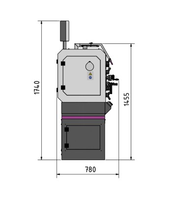 Tokarka Optimum OPTIturn TM3610 / 400V / 3Ph - www.toolsbook.eu
