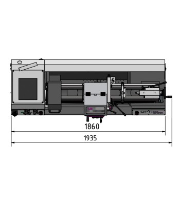 Tokarka Optimum OPTIturn TM3610 / 400V / 3Ph - www.toolsbook.eu