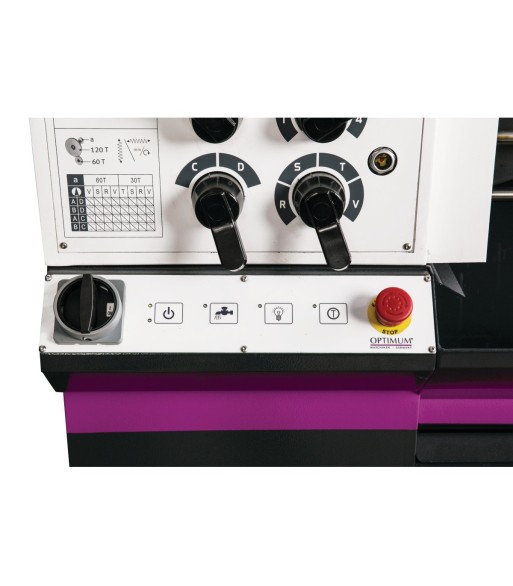 Tokarka Optimum OPTIturn TM4010 / 400V/3Ph/50Hz - www.toolsbook.eu
