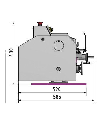 Tokarka Optimum OPTIturn TU2304/230V - www.toolsbook.eu