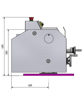 Tokarka Optimum OPTIturn TU2406/230V - www.toolsbook.eu