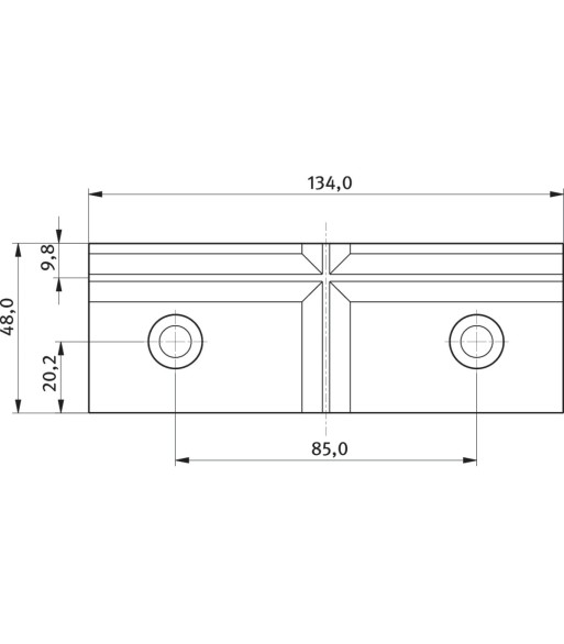 Szczęka pryzmowa dla HMS 125 - www.toolsbook.eu