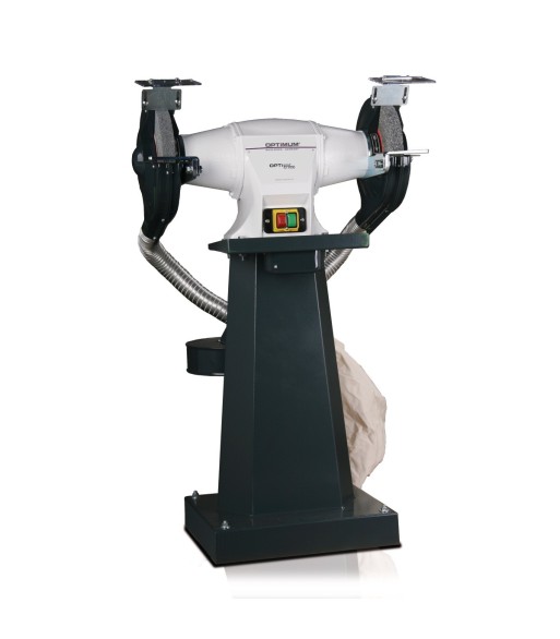 Szlifierka Optimum OPTIgrindGZ20DD/400V/3Ph ze stojakiem + odpylaczem - www.toolsbook.eu