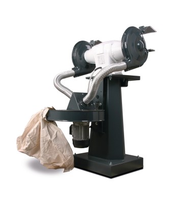 Szlifierka Optimum OPTIgrindGZ25DD/400V/3Ph ze stojakiem + odpylaczem - www.toolsbook.eu