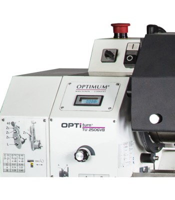 Tokarka Optimum OPTIturn TU2506VB / 230V/1Ph/50Hz Vario - www.toolsbook.eu
