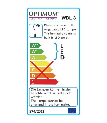 WBL 3 Lampa maszynowa - www.toolsbook.eu