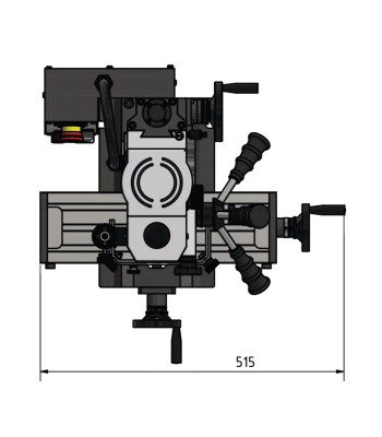 Wielofunkcyjna frezarka OPTI BF 20 - www.toolsbook.eu