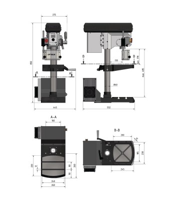 Wiertarka Optimum OPTIdrill DH18V Vario / 230V - www.toolsbook.eu