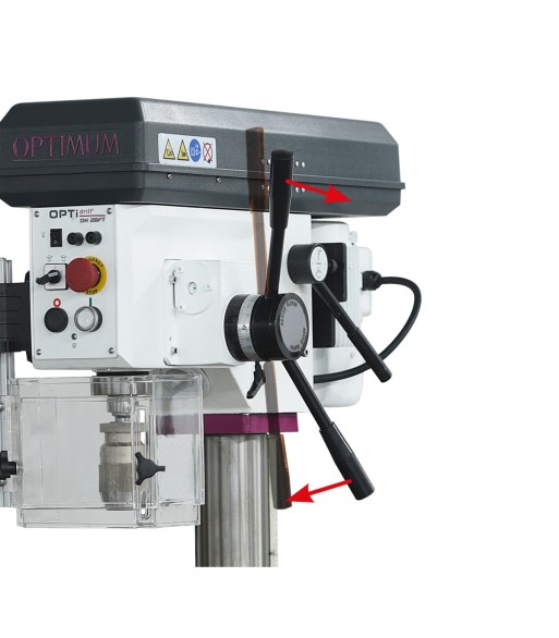 Wiertarka Optimum OPTIdrill DH28FT / 400V / 3Ph - www.toolsbook.eu
