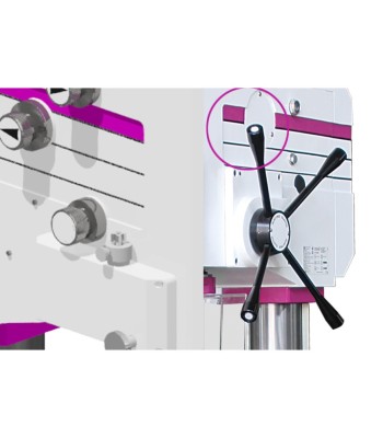 Wiertarka Optimum OPTIdrill DH35V / 400V / 3Ph z przekładnią zębatą - www.toolsbook.eu