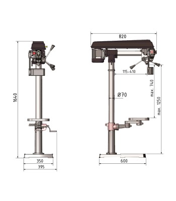 Wiertarka Optimum OPTIdrill RB8S / 230V - www.toolsbook.eu