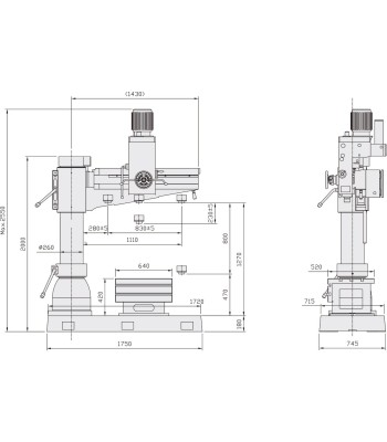 Wiertarka promieniowa Wiertarka Optimum OPTIdrill RD5 - www.toolsbook.eu