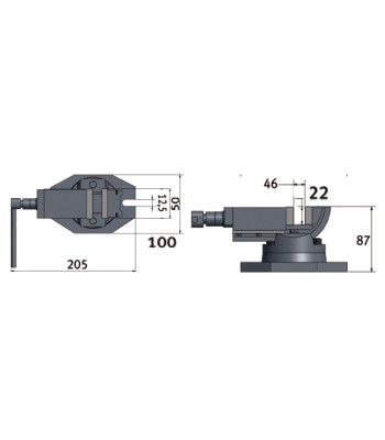 Imadło dwuosiowe Optimum ZAS 50 - www.toolsbook.eu