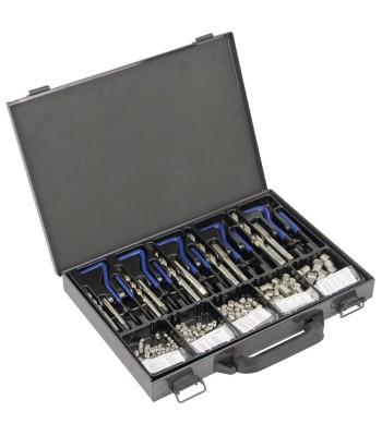 Zestaw do naprawy gwintów M5-M12 w metalowym pudełku - www.toolsbook.eu